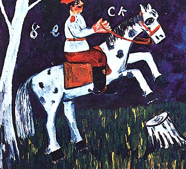 Ларионов - Солдат на коне